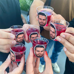 Personalized Plastic Shot Glasses Funny Party Decorations