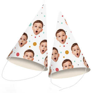 Personalized Photo Face Paper Party Hats Party Decorations