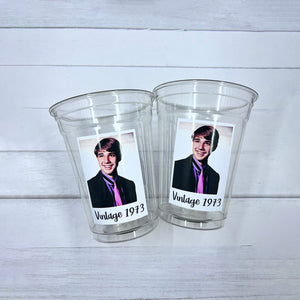 Personalized Photo Plastic Party Cups Party Decorations