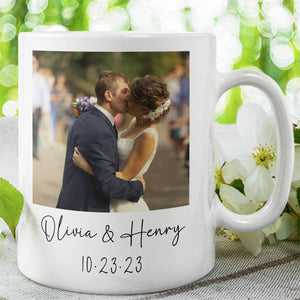 Personalized Photo Customizable Text Mug