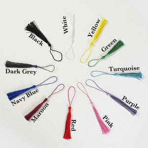 Personalized Memorial Acrylic Bookmark-Custom Acrylic Bookmark with Tassel