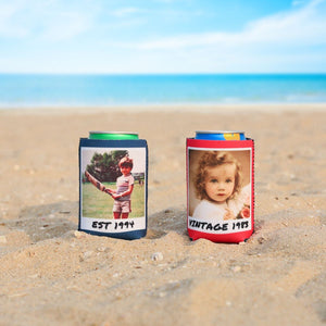 Personalized Insulated Photo Can Cooler Party Decorations