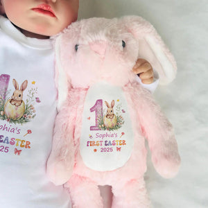 Baby's First Easter Personalized Stuffed Bunny