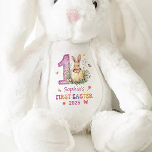 Baby's First Easter Personalized Stuffed Bunny