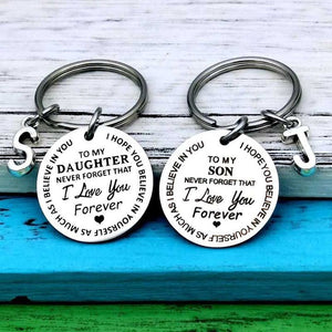 Gift For Son/Daughter- Letter Key Chain