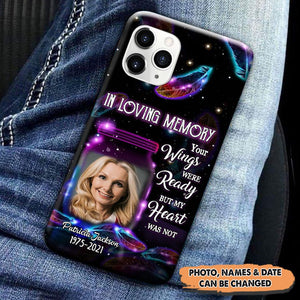 Personalized In Loving Memory Family Loss Upload Picture Memorial Gift Phone case