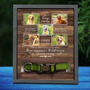 Personalized Memorial Pet Loss Frame - Memorial Gift For Dog/ Cat Lover - In Loving Memory