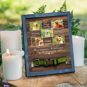 Personalized Memorial Pet Loss Frame - Memorial Gift For Dog/ Cat Lover - In Loving Memory