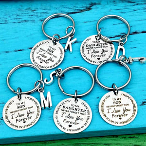 Gift For Son/Daughter- Letter Key Chain