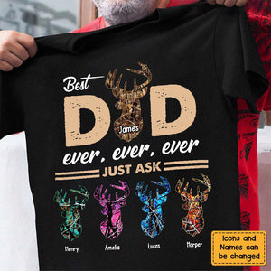 Personalized Gift For Hunting Dad T-Shirt