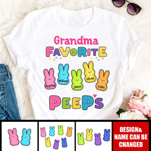 Personalized Grandma Easter Pure cotton T-shirt