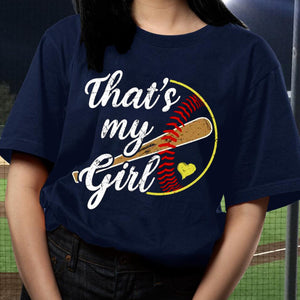 Personalized T-Shirt Softball Mom, Gift For Mom, Mother