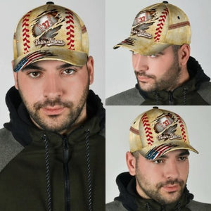 Personalized Custom Crack Baseball Classic Cap