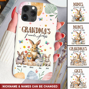 Grandma's Favorite Rabbit Personalized Phone Case