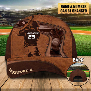 Personalized Baseball Player Back Classic Cap