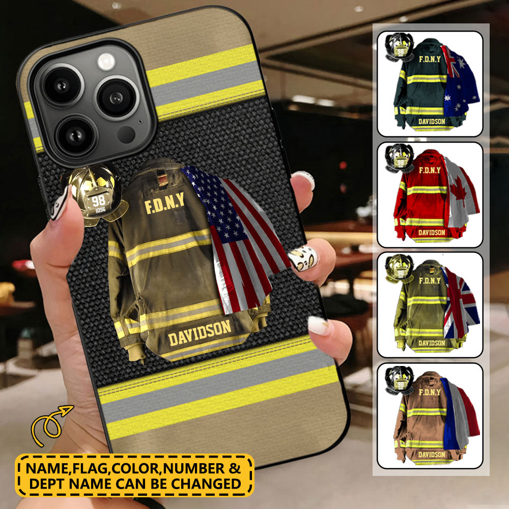 Personalized Fire Department Phonecase