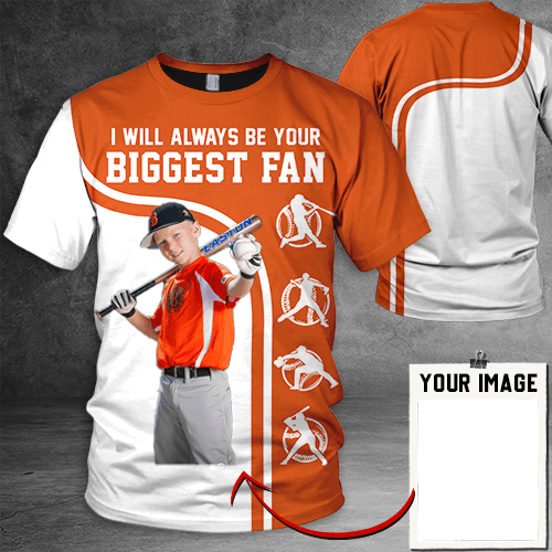 I'll Always Be Your Biggest Fan Football Personalized Shirt For