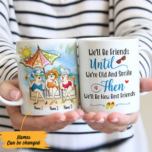 Personalized Summer Beach Friends Mug