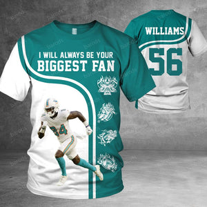 Personalized Shirt I Will Always Be Your Biggest Fan All Over Print Shirt For Football lover